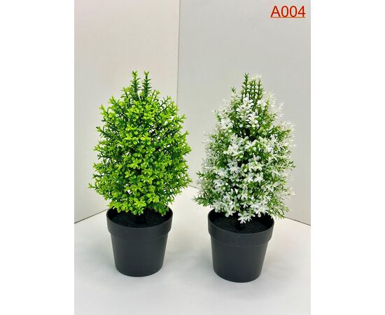 Цветы искусственные в горшке 2 шт, код 6732331