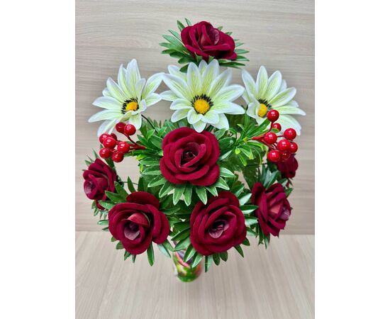 Розы искусственные (разного цвета), код 3693493
